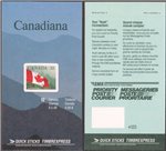 Canada Scott 1191a MNH BK110b (B5-16b)